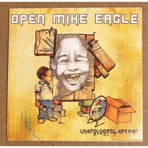 Open Mike Eagle - Unapologetic Art Rap - Blue Colored Vinyl  LP LP